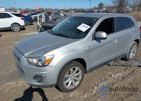 2014 Mitsubishi Outlander Sport Se z USA, uszkodzony, nr VIN 4A4AP4AUXEE017383